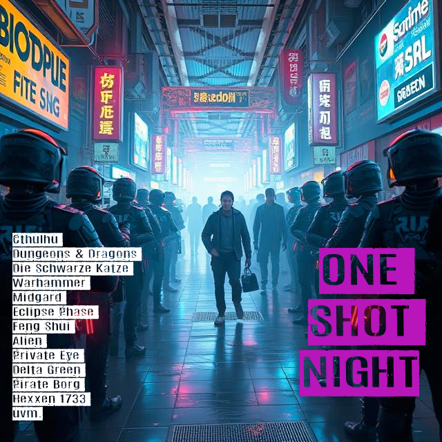 Flyer One-Shot-Night